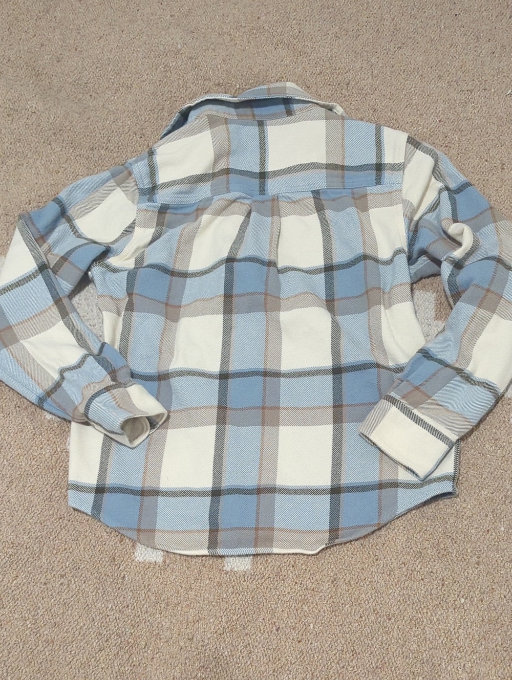 Patagonia đď¸ Fjord Flannel Shirt đš XS in Sunrise Ridge Natural - Picture 5 of 8